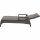 Corido Liege matt anthrazit / charcoal grey Gestell Aluminium, Fläche Gardino®-Geflecht, inkl. Auflage taupe-meliert