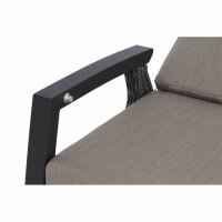 Corido Lounge 3er Sofa Gestell Alu matt-anthrazit,...