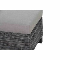 Corido Loungehocker Gestell Alu matt-anthrazit,...