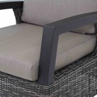 Corido Loungesessel Gestell Alu matt-anthrazit,...