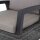 Corido Loungesessel Gestell Alu matt-anthrazit, Gardino®-Geflecht charcoal grey, mit Sitz- u. Rückenkissen taupe meliert