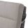 Corido Loungesessel Gestell Alu matt-anthrazit, Gardino®-Geflecht charcoal grey, mit Sitz- u. Rückenkissen taupe meliert