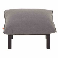 Lounge-Set Rockford matt anthrazit, Hocker+Sessel, Bezug Sunbrella
