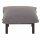 Lounge-Set Rockford matt anthrazit, Hocker+Sessel, Bezug Sunbrella
