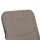 Fano Kippliege Stahl anthrazit / Textilbezug taupe 150cm x72cm x 112cm