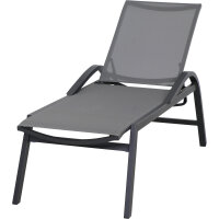 Milos Rollliege Gestell Aluminium matt-anthrazit,...