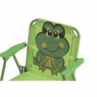 Froggy Kindersitzgruppe 4 tlg. Gestell Stahl grün, Fläche 100% Polyester grün