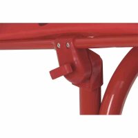 Marie Kinderschaukel Gestell Stahl rot, Fläche 100% Polyester rot, 75cm x 115cm x 118cm