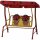 Marie Kinderschaukel Gestell Stahl rot, Fläche 100% Polyester rot, 75cm x 115cm x 118cm