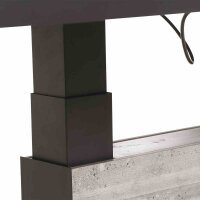 Bellani Lift-Tisch 160 x 90cm anthrazit/pine grey