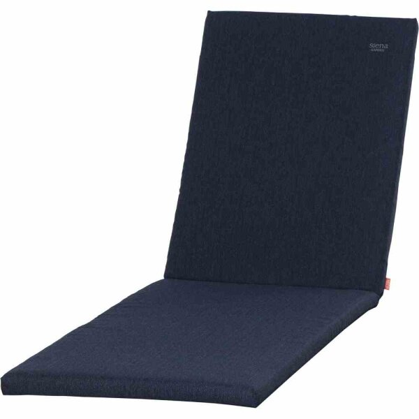 Aster Auflage zu Liege, 200 cm, fish bone dunkelblau Bezug aus 100% recyceltes Polyester, Dessin 245, fish bone dunkelblau
