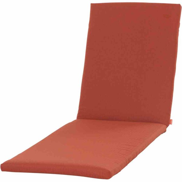 Aster Auflage zu Liege, 200 cm, fish bone terrakotta aus 100 % recyceltes Polyester