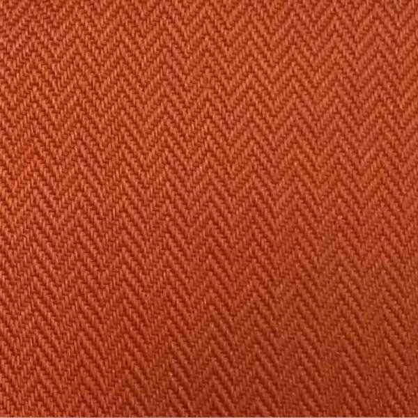 ASTER Sesselauflage 110 cm Dessin Fish Bone terrakotta, 100 % recyceltes Polyester