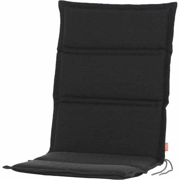 CENTAURI Sesselauflage 110 cm Dessin Uni anthrazit, 100% Polyester