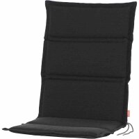 CENTAURI Sesselauflage 110 cm Dessin Uni anthrazit, 100%...