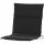CENTAURI Dining Sesselauflage 96cm Dessin Uni anthrazit, 100% Polyester