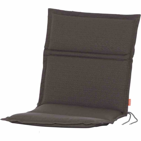 CENTAURI Dining Sesselauflage 96cm Dessin Uni taupe, 100% Polyester