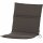 CENTAURI Dining Sesselauflage 96cm Dessin Uni taupe, 100% Polyester