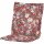 LISSA Sesselauflage 100 cm Dessin Blume terrakotta, 100% Baumwolle