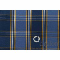 Tarent Auflage zu Sessel, 123 cm, Karo blau Bezug aus...