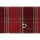 TARENT Sesselauflage 110 cm Dessin Karo rot, 100% Polyacryl
