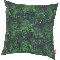 PRIME Dekokissen Dessin Palme grün, 100% Baumwolle