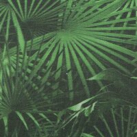 PRIME Dekokissen Dessin Palme grün, 100% Baumwolle