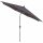 Avio Mittelstockschirm anthrazit/anthrazit Ø 300cm, Gestell Alu anthrazit, Streben Stahl, Bezug 100% Polyester, 220g/m² anthrazit, Lichtschutzfaktor UPF 50+