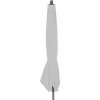 Avio Mittelstockschirm anthrazit/stone Ø 300cm Gestell Alu anthrazit, Streben Stahl, Bezug 100% Polyester, 220g/m² stone, Lichtschutzfaktor UPF 50+