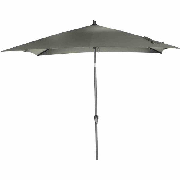 Avio Mittelstockschirm anthrazit / olive 250cm x 250cm Gestell Alu anthrazit