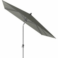 Avio Mittelstockschirm anthrazit / olive 250cm x 250cm Gestell Alu anthrazit