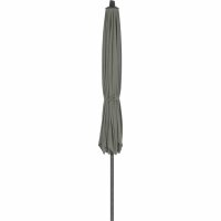 Avio Mittelstockschirm anthrazit / olive 250cm x 250cm Gestell Alu anthrazit