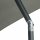Avio Mittelstockschirm anthrazit / olive 250cm x 250cm Gestell Alu anthrazit