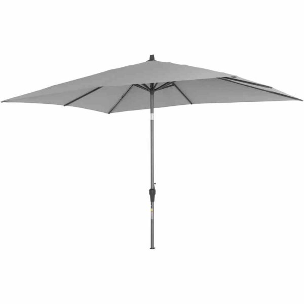 Avio Mittelstockschirm anthrazit/stone 300cm x 200cm Gestell Alu anthrazit