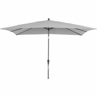 Avio Mittelstockschirm anthrazit/stone 300cm x 200cm Gestell Alu anthrazit