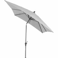 Avio Mittelstockschirm anthrazit/stone 300cm x 200cm Gestell Alu anthrazit
