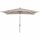 Avio Mittelstockschirm anthrazit/taupe 300cm x 200cm Gestell Alu anthrazit