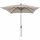 Avio Mittelstockschirm anthrazit/taupe 300cm x 200cm Gestell Alu anthrazit