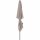 Avio Mittelstockschirm anthrazit/taupe 300cm x 200cm Gestell Alu anthrazit
