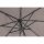 Avio Mittelstockschirm anthrazit/taupe 300cm x 200cm Gestell Alu anthrazit