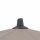 Avio Mittelstockschirm anthrazit/taupe 300cm x 200cm Gestell Alu anthrazit