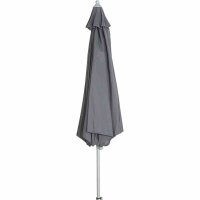 Push Pro Mittelstockschirm silber/grau Ø300cm...
