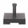 Betonständer 40 kg eckig anthrazit Kunststoffrohr 21-54 mm, mit Rolle und Handmulde