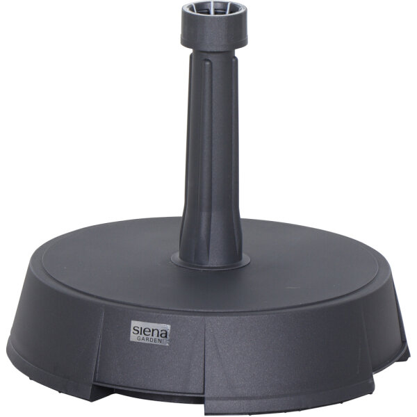 Betonständer 20 kg rund, anthrazit Kunststoffrohr 19-38 mm, mit Handmulden