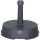 Betonständer 20 kg rund, anthrazit Kunststoffrohr 19-38 mm, mit Handmulden