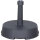 Betonständer 20 kg rund, anthrazit Kunststoffrohr 19-38 mm, mit Handmulden