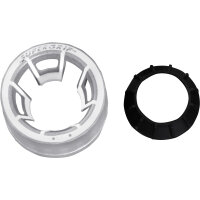 Betonständer 20 kg rund, weiß Kunststoffrohr 19-38 mm, mit Handmulden