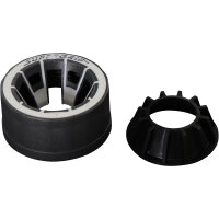 Betonständer 30 kg rund, anthrazit Kunststoffrohr 21-54 mm, mit Handmulden
