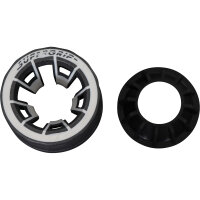 Betonständer 30 kg rund, anthrazit Kunststoffrohr 21-54 mm, mit Handmulden