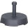 Betonständer 30 kg rund, anthrazit Kunststoffrohr 21-54 mm, mit Handmulden